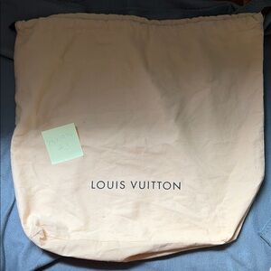 LV Drawstring dust bag dustbag Louis Vuitton